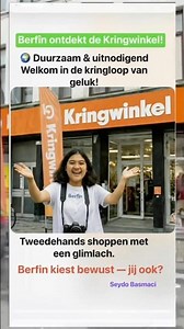 Berfin ontdekt de Kringwinkel! Leer Nederlands!