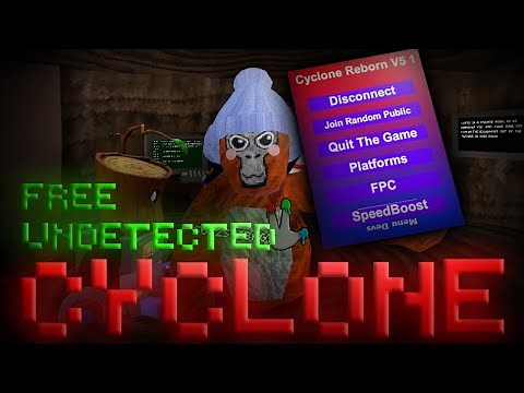 THIS FREE UNDETECTED MENU IS OP! | CYCLONE REBORN V5.1 | GORILLA TAG CHEATS