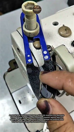 This Clever Tool Installs Snap Fasteners With Precision