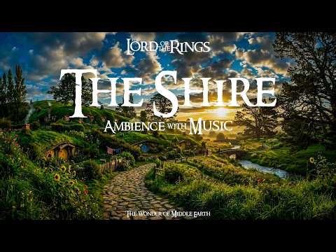 Lord Of The Rings | The Shire | Ambience & Music | 1 Hour