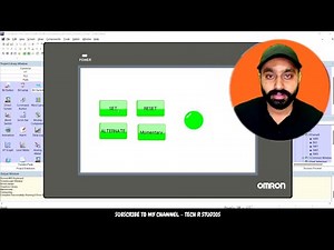 Omron HMI Tutorial Series || NB Designer Software || NB HMI || 2
