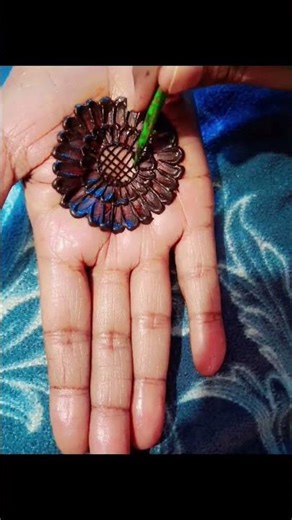 Sabse Easy But Super Stylish Mehndi Design 🔥 Try It Now! #mehndi