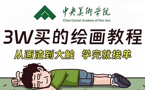 允许白嫖！目前最系统的ipad绘画全套教程，别再走弯路了！软件基础 案例实操讲解，30天彻底学会画画！板绘|上色|笔刷|人体结构|新手入门