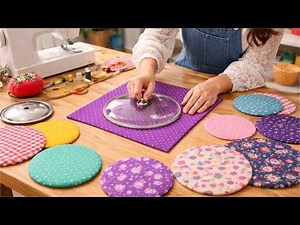 💟 Turn Scrap Fabrics into 2 Cute Sewing Crafts in 10 minutes!