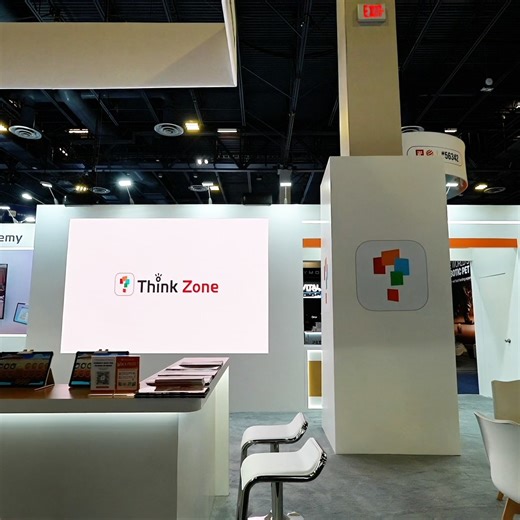 Think Zone Learning Center | The future of learning just landed at CES! 🚀 What happens when you combine traditional workbooks with cutting-edge tech? You get Think... | Instagram