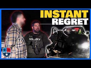 DUI Driver Crashes Into Oncoming Traffic
