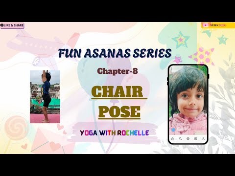 Chair Pose Power 🪑 Yoga for Kids 🧘 | Yoga with Rochelle