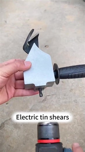 Easily transform your power drill into an efficient sheet metal shear, making your metal projects easier! Introducing the Drill Sheet Metal Shear, the ultimate tool for DIY enthusiasts and professionals alike. Designed to cut sheet metal with ease and precision, these shears are a must-have in your toolbox. | ETSY-Strikingk.COM