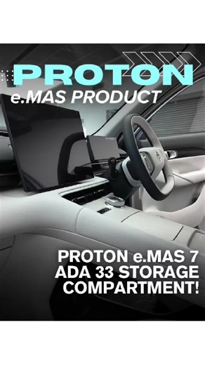Proton eMAS 7: 33 Storage Compartments for Every Need