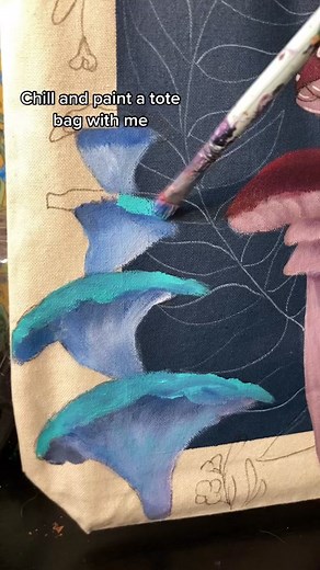 Hand-Painted Tote Bag Artist Showcase