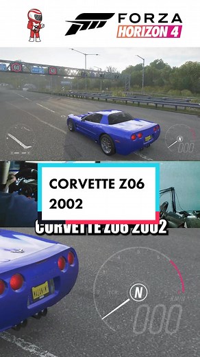 CORVETTE Z06 2002 #corvette #chevrolet #speed #speedrun #luxury #classic #forza #forzahorizon4