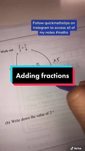 Youtube and Instagram Link in my bio @quickmathstips #maths #gcsemaths #quickmathstips #gcse #tutor #tutoring
