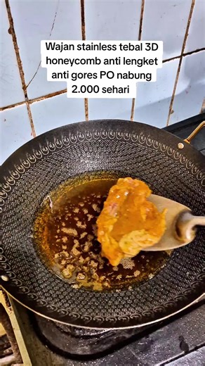 Wajan Stainless Anti Lengket dan Anti Gores untuk Masak