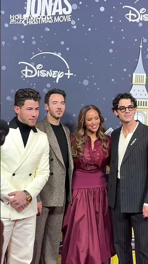 Jonas Brothers Light Up NYC Premiere of A Very Jonas Christmas Movie
