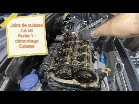 Partie 1 : Joint de culasse - démontage culasse 1.6 VTI 120 sur Citroën DS3