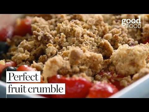 How to make the perfect fruit crumble