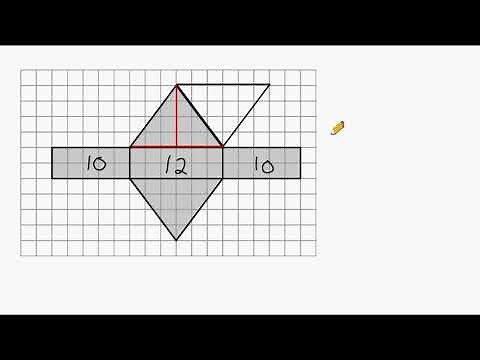 Surface Area Of Triangular Prism Net
