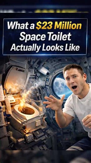 What a $23 Million Space Toilet Actually Looks Like?