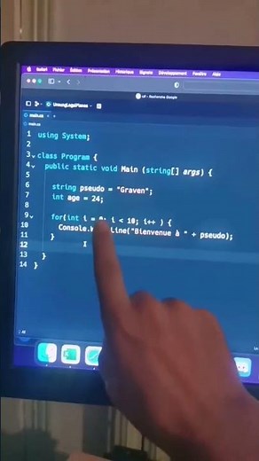 Learn the basics of C# in 60s #dev
