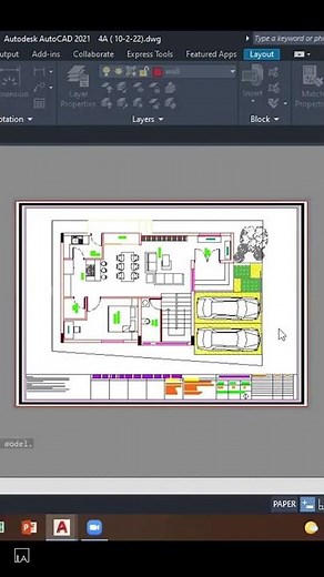 How to do page set-up in AutoCAD