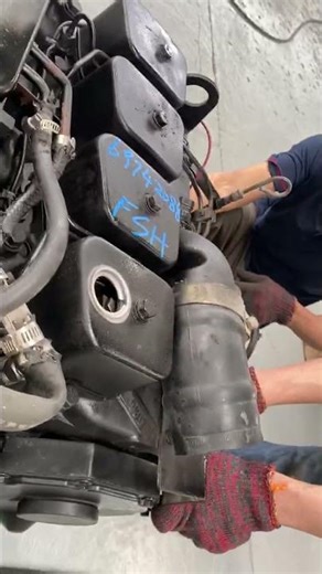 FSH Cummins 4BT used engine #autoparts #usedengines#4BT