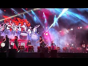 日本野和太鼓 透過力與美的表演，展現日本太鼓的獨特魅力2024台南 南瀛國際民俗藝術節