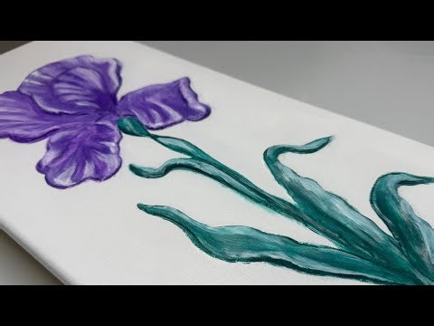 Step by step 3D Flower Painting Tutorial 😱