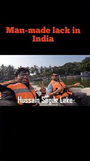 Hussain Sagar Lake Hyderabad 🌆 | Evening View, Buddha Statue & Necklace Road Vlog 😍