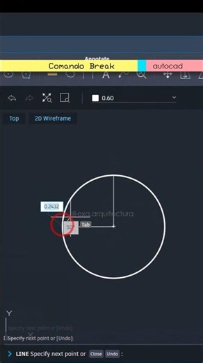 BREAK COMMAND - Learn AutoCAD