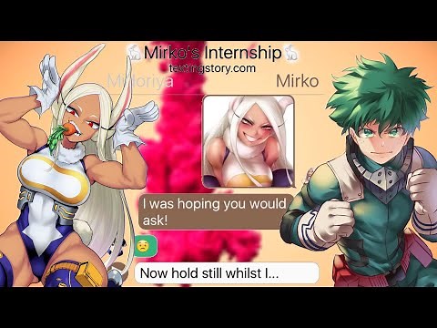 Midoriya Interns With Mirko😒🐇