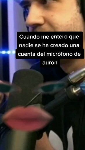 Crea tu cuenta del micrófono de Auron