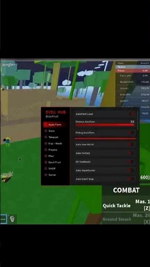 Blox Fruits new script with no key [Autofarm] [StealFruits]