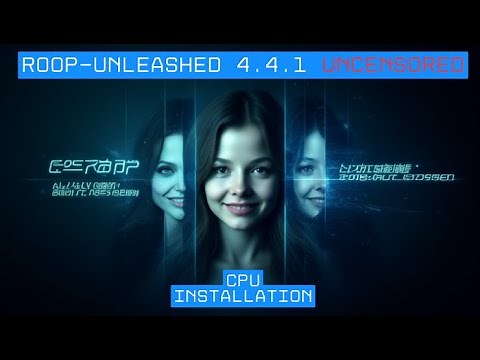 "ROOP-Unleashed 4.4.1 (Uncensored) CPU-Only Installation Guide | FaceSwap Revolution for 2025!"