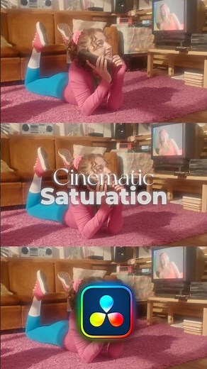Adjust Saturation with HSV Color Space in Davinci Resolve #davinciresolve #tutorial #colorgrading