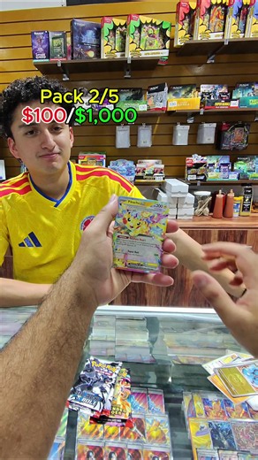 De $1,000 a $100 en menos de un minuto, la magia de pokemon 🥹 | Pokemon Vending Machine