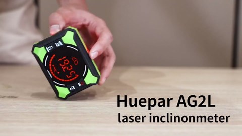 Huepar Digital Angle Gauge with Laser Level, Rechargeable 3-in-1 Digital Angle Finder with Magnetic, Measures 0-90° & 0-180° Range, Digital Electronic Level Accessory for Woodworking Tools