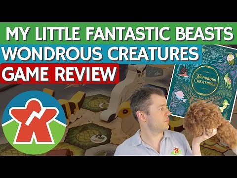 Wondrous Creatures - Board Game Review - My Little Fantastic Beasts