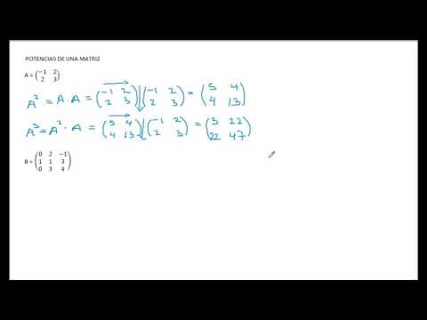 POTENCIAS DE MATRICES