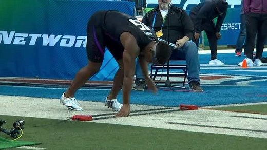 Who brought the SPEED? 🏃💨💨💨 The 11 FASTEST 40-yard dashes at the 2018 #NFLCombine! | NFL