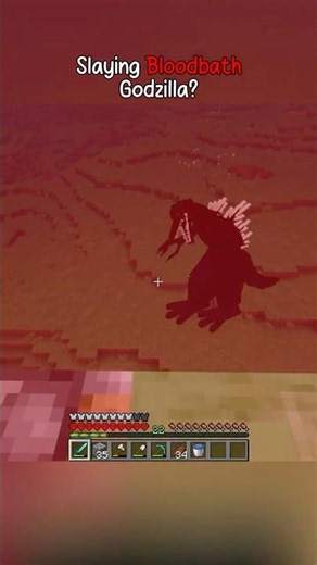 Minecraft Slaying Bloodbath Godzilla?