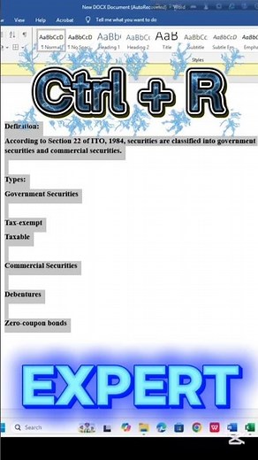 Text Alignment in Microsoft Word | Left, Center, Right & Justify Shortcuts | Digital Office Skill
