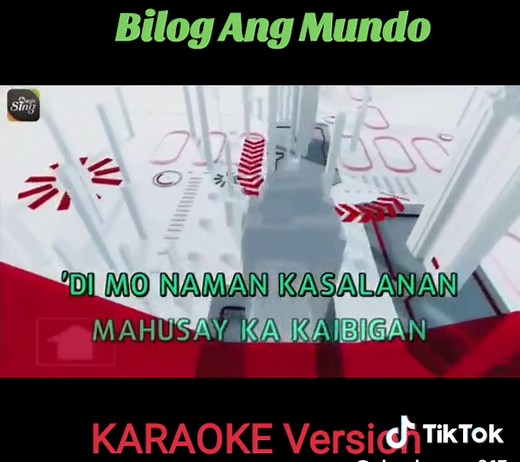 Bilog Ang Mundo Karaoke Version by Manny Pacquiao