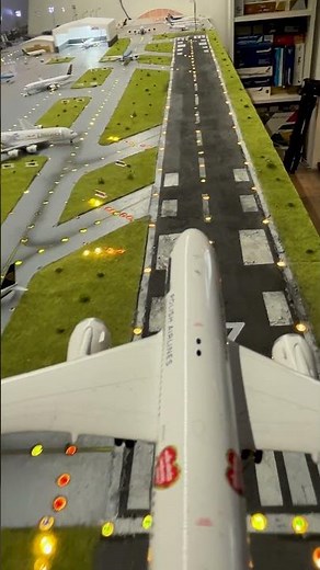 LOT Polish Airlines B787 Landing On Model Airport ✈️🇵🇱