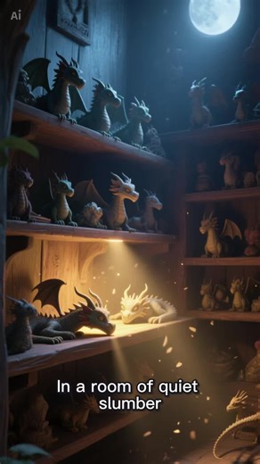 POV: The dragon display case opens at midnight Let the battle begin!! #dragons