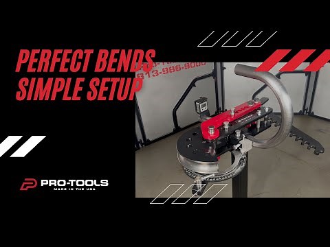 Pro-Tools Manual 105 Heavy Duty Tube Bender Overview