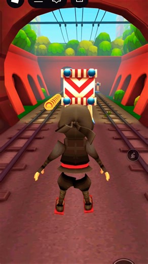 Subway Surfers speed run challenge with minimum speed #roblox #subwaysurfs #shorts #gaming