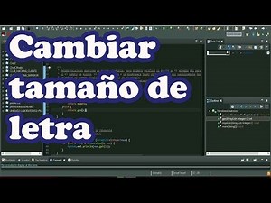 CAMBIAR EL TAMAÑO DE LAS LETRAS O FUENTE EN ECLIPSE JAVA