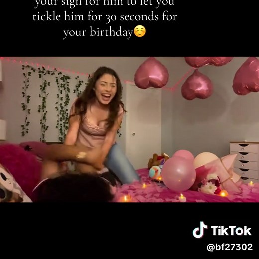 Couple Goals: Fun Birthday Tickle Challenge