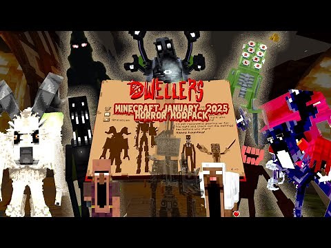 MinecraftTheHorror: DWELLERS 2.0 ADDON [Full showcase]
