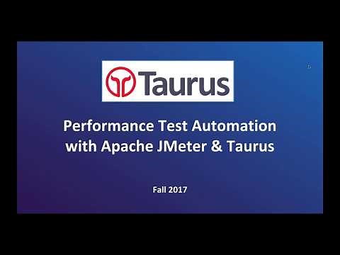 Automating Performance Tests with Taurus